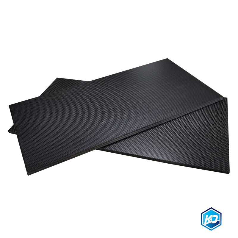 0.5-6MM 125X75 mm 3K plain Matte glossy  Carbon Plate Panel Sheets High Composite Hardness Material Anti-UV Carbon Fiber Board