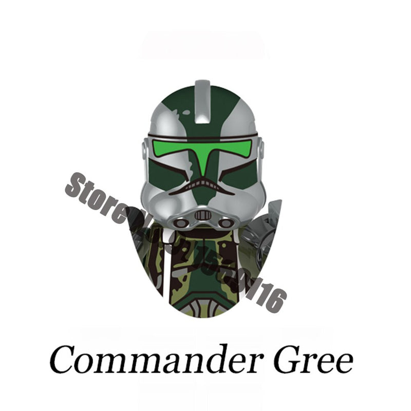 The Bad Batch Building Blocks 501st Clone Mandalorians Trooper Boba Fett Yoda Moff Gideon Droids Action Brick Figures Toy