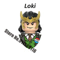 Superhero Building block Loki Iron Man Moon Knight Hulk Thor Captain America Venom Groot Thanos Vision Khonsu Deadpool Brick Toy