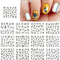 12 Designs Nail Stickers Set Mixed Floral Geometric Nail Art Water Transfer Decals Sliders Flower Leaves Manicures Decoration