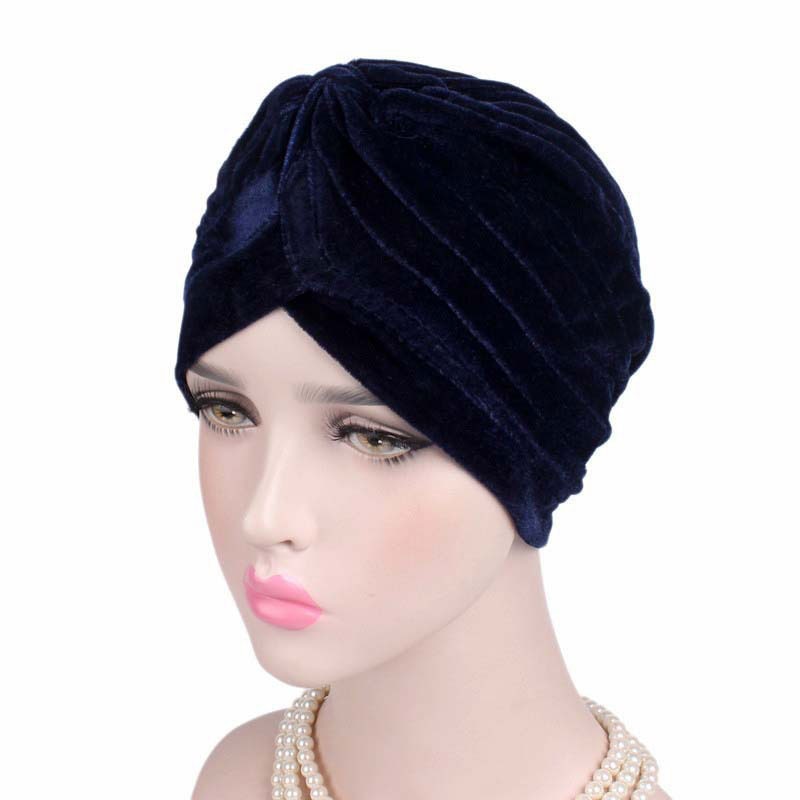Fashion Muslim Turban Scarf For Women Islamic Inner Hijab Caps Twisted Arab wrap Head Wraps Musulman Turbante Mujer