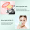 CkeyiN EMS Light Therapy Beauty Machine Facial Massager + Ultrasonic Skin Scrubber + Blackhead Remover + Nano Spray Face Steamer