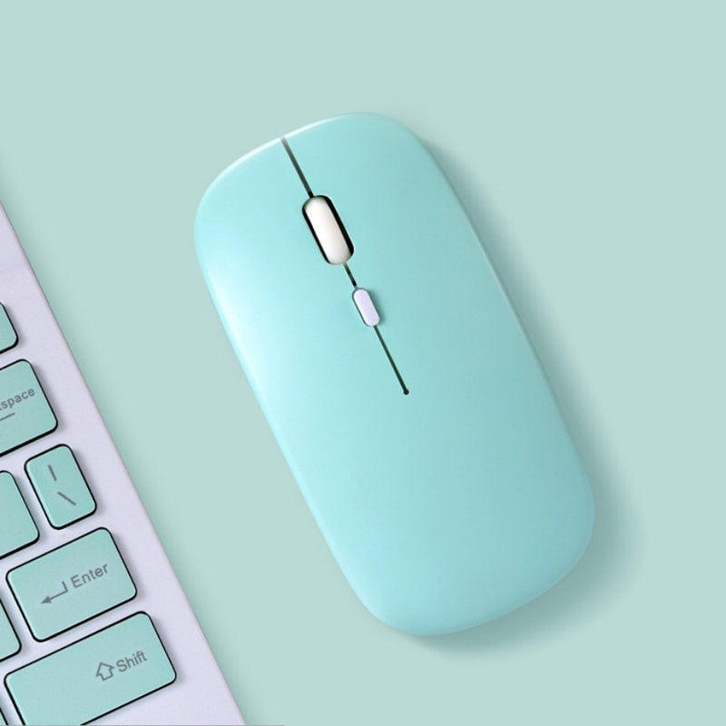 Newest Bluetooth Mouse Wireless Mute மவுஸ் For Laptop Computer PC Mini Ultra-Thin Single-Mode Battery Silent சுட்ட Mice Wireless