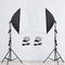 Photo Studio Softbox 50*70cm Diffuser 4 in 1 Socket E27 Lamp Holder 2M Light Stand Tripod Photo Studio Kit for Photography Video