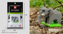 Mini Building Blocks 3D Animal  Diamond Model Micro Bricks Dog Cat Bird Moose Wolf Panda Macaw Toys For Children Birthday Gifts