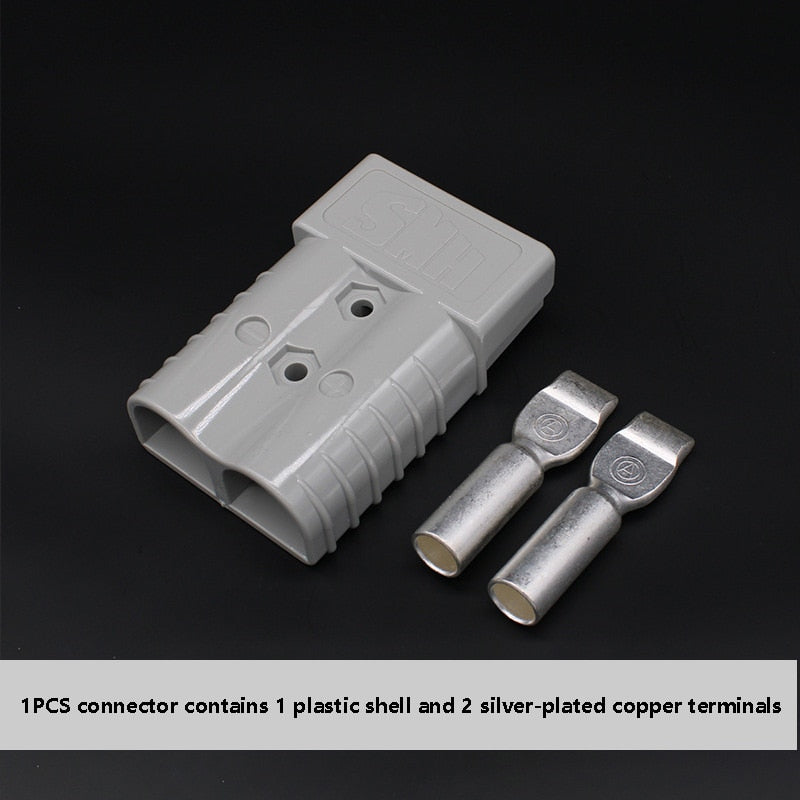 Double Pole with Copper Contact Power Connectors 50A 120A 175A 350A 600V High Current Plug for Electric Car Battery,UPS Cable