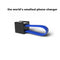 Portable emergency phone charger powered by 2pcs AA batteries with Micro USB/ USB-C/ lighting connectors for universal phone