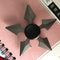 Anime Game Weapon Fidget Spinner Colorful Metal Zinc Alloy Ninja Shuriken Darts Hand Spinner Smooth Electroplate Fidget Gryo Toy