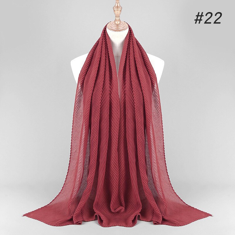 2021 NEW Flocked Bubble Cotton Scarf Hijabs For Muslim Women Soild Color Breathable Islamic Headscarf Arab Head Scarves