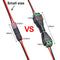 10pcs 2pin Pluggable Wire Connector Quick Splice Electrical Cable Crimp Terminals for Wires Wiring 22-20AWG LED Car Connectors
