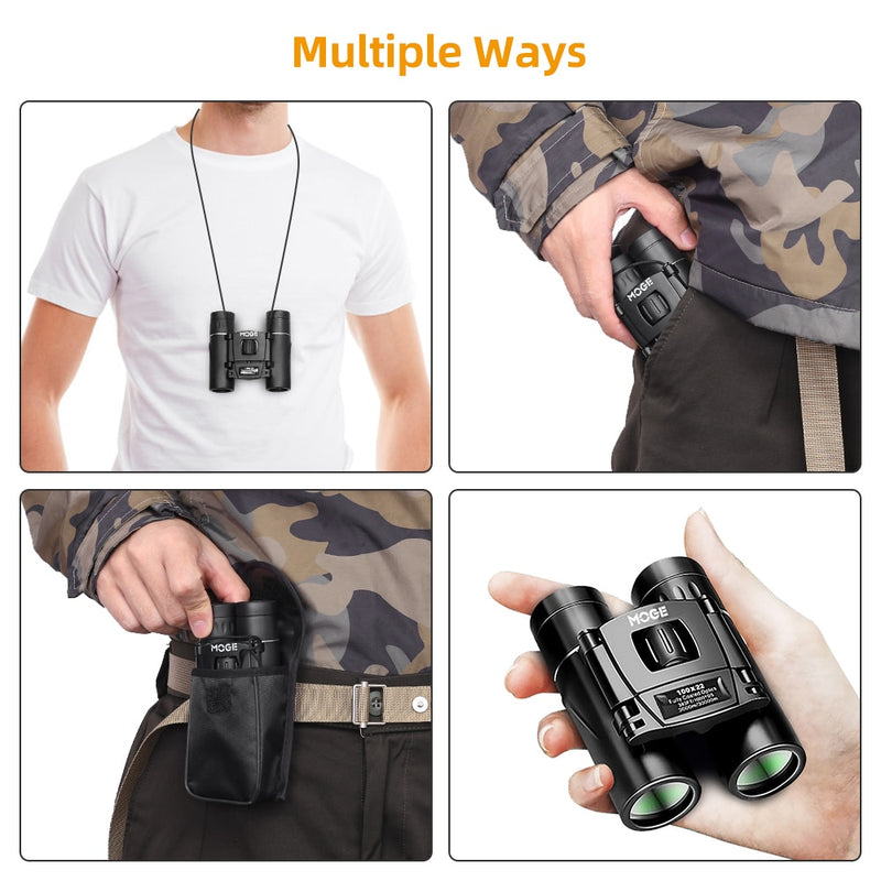 100x22 Professional HD Telescope 30000m Phone Binoculars Phone Telescope High Magnification BAK4 Micro Telescope for Camping