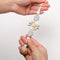 Baby Handmade Pacifier Chain Clip Dummy Nipples Holder Clips Babies Silicone Teething Chain Toy Gifts For Cute Baby Accessories