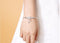 Adjustable Silver Color Dreamcatcher Tassel Feather Round Bead Charm Bracelet &amp;Bangle For Women Elegant Jewelry sl209