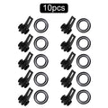 10pcs/lot Fishing Rod Pole Hook Keeper for Lockt Bait Lure Accessories Jig Hooks Safety Keeping Holder Fishing Tool