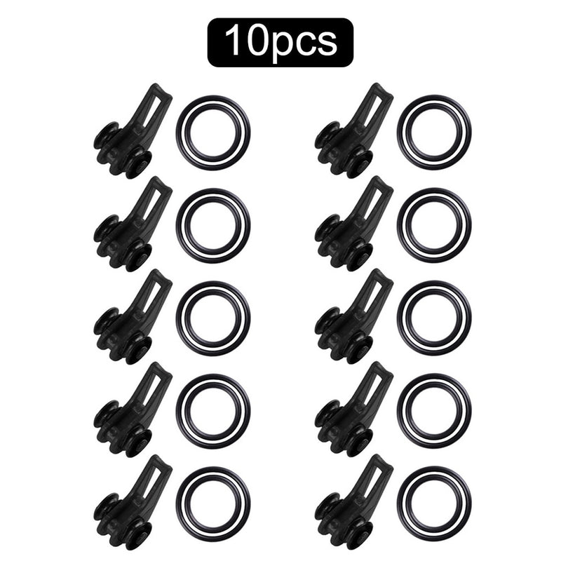 10pcs/lot Fishing Rod Pole Hook Keeper for Lockt Bait Lure Accessories Jig Hooks Safety Keeping Holder Fishing Tool