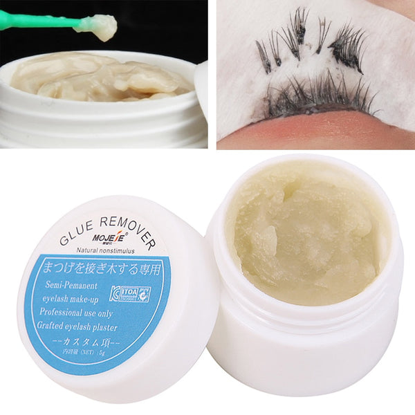 5g Grafting Eyelash Remover Glue Professional Extension Non-irritating Adhesive Glue Removal Eyes Makeup Remover Tools