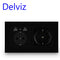 Delviz EU Standard USB socket, Double Outlet,16A Quality power panel AC 110~250V 146mm * 86mm,Double frame Wall USB Power Outlet