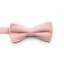 NEW Macarons Solid Color Men Bow Tie Super Soft Suede Classic Shirts Bowtie Bowknot Adult Child Butterfly Cravats For Wedding