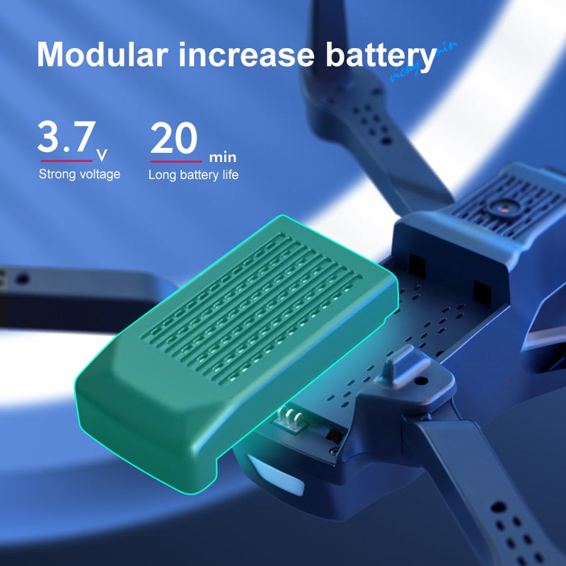2022 NEW V13 Mini Drone 4k HD Camera WiFi Fpv Drones Dual Camera Foldable Quadcopter Real-time transmission Helicopter Toys