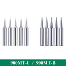 5Pcs 900M-T-I 900M-T-B Solder Iron Station Tool  Sharp Soldering Iron Head Set Inside Hot Bare  Electric Soldering Iron Tip