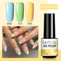 LILYCUTE 3 PCS Gel Nail Polish Set Nude Pink Glitter Sequins Matte Effect Gel Long Lasting Base Top Coat Nail Art Design Hybrid