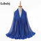 Muslim 2021 New Chiffon Hijab Scarf Women Solid Color Soft Long Shawls and Wraps Islamic Head Scarves Fashion turbante mujer