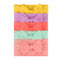 3/4/5/6Pcs/set Cute Bowknot Baby Headband Turban Solid Color Newborn Baby Girls Elastic Hair Bands Soft Nylon Hair Accessories