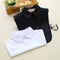 Fashion White Black Lace Fake Collar Blouse Vintage Detachable Shirt False Collar Lapel Blouse Top Women Clothes Accessories