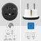 Herepow Universal Plug Converter FR AU US UK To EU Travel Adapter High Quality Home Plug Adapter 16A 250V Wall Electric Socket