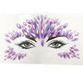 3D Sexy  face tattoo stickers Temporary tattoos  glitter fake tattoo  rhinestones for woman  Party face Jewels tatoo