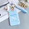 Kawaii Sanrio Keychain Cartoon Cat Sliding Card Holder Student Meal Card Bus Card Holder Lady Id Card Credit Card Holder Lanyard