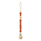 Baby Pacifier Clips Silicone Beads Wooden Ring Pacifier Chain Infant Nipple Appease Soother Chain Clips Dummy Holder Nipple Clip
