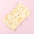 32 Colors Cable Bow Baby Headband for Child Bowknot Headwear Cables Turban for Kids Elastic Headwrap Baby Hair Accessories