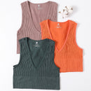 Vintage Crop Top Women Seamless Underwear Sexy Lingerie Female Tanks Vest Harajuku Deep V Neck Summer Camis Crop Top Camisole