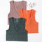 Vintage Crop Top Women Seamless Underwear Sexy Lingerie Female Tanks Vest Harajuku Deep V Neck Summer Camis Crop Top Camisole
