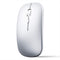 Wireless Rechargeable Mouse for Laptop Computer PC,  Slim Mini Noiseless Cordless Mouse, 2.4G Mice for Home/Office