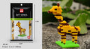 Mini Building Blocks 3D Animal  Diamond Model Micro Bricks Dog Cat Bird Moose Wolf Panda Macaw Toys For Children Birthday Gifts