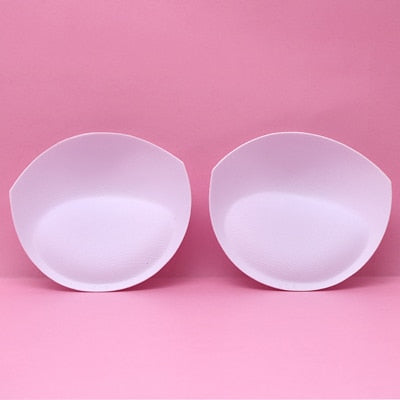 6pcs/3pair Sponge Bra Pads Push Up Breast Enhancer Removeable Bra Padding Inserts Cups for Swimsuit Bikini Padding Intimates