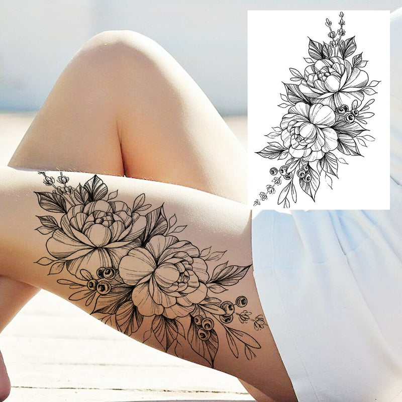 97 Styles (29 Sheets) Fake Tattoos Women, Long-lasting Personalized  Temporary Tattoos Adult, Body Markers Waterproof Tattoo That Look Real For  Girls, High-quality & Affordable