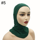 Under Scarf Hijab Cap Muslim Women Veil Turban For Women Muslim Fashion Islam Inner Cap Hijab Jersey Underscaf Caps Hat Ladies