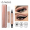 O.TWO.O Eyeliner Stamp Black Liquid Eyeliner Pen Waterproof Fast Dry Double-ended Eye Liner Pencil Make-up for Women Cosmetics