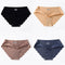 4 PCS/Lot Seamless Panties For Women Plain Panties Slip Silk Female Underwear Soft Thin Light Panti Culotte Femme Underpants