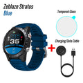 New 2021 Zeblaze Stratos Sports Smart Watch gps GPS GLONASS GALILEO Heart Rate SpO2 VO2max Stress 25 days Battery Life WR 5 ATM