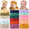 3/4/5/6Pcs/set Cute Bowknot Baby Headband Turban Solid Color Newborn Baby Girls Elastic Hair Bands Soft Nylon Hair Accessories