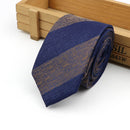 61 Colors Jacquard Striped Plaid Paisley Necktie 6cm Polyester Male Narrow Tie Skinny Tuxedo Suit Shirt Gift For Men Accessory