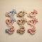 1pc Baby Teether Silicone Bracelet BPA Free  Cute Animal Silicone Pendant Wood Ring  Teething Rattle for Baby Accessories Toys