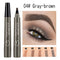 Tattoo Eyebrow 3D liquid Ink Pen waterproof 4 fork pencil brow Eyes Makeup Female Cosmetics 5 Natural Color Available TSLM1