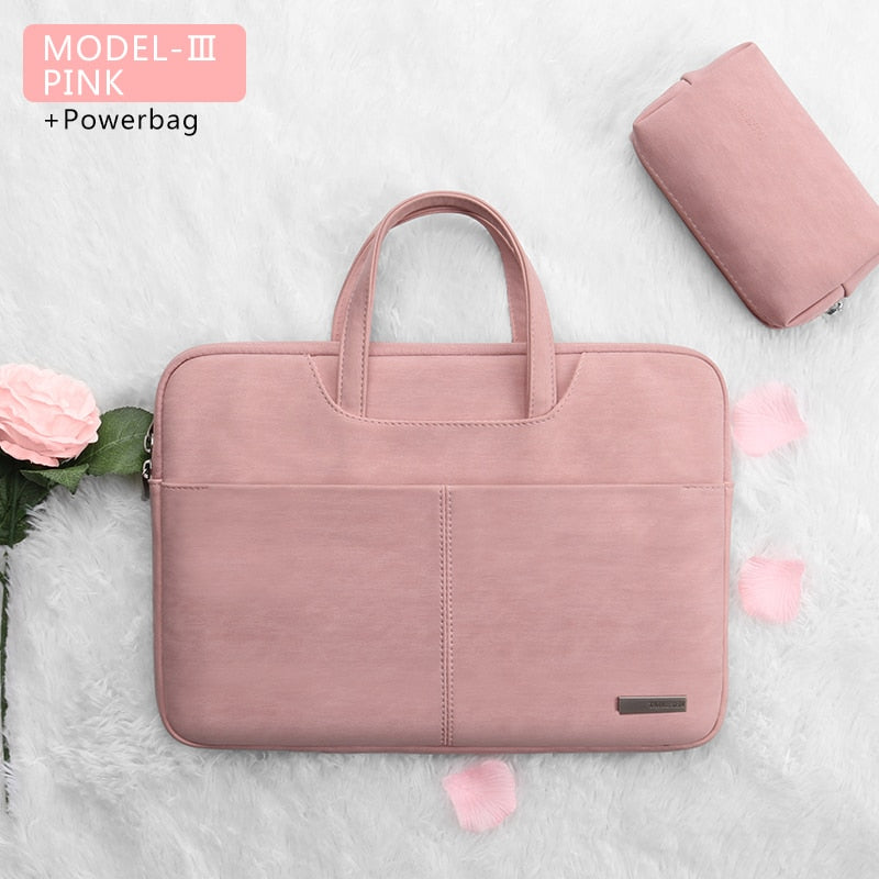 Laptop Bag 13.3 15.6 14 inch Waterproof Notebook Bag Sleeve For Macbook Case M1 Air Pro 13 15 Huawei Shoulder Handbag Briefcase
