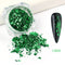 Crystal Fire Opal Flakes Nail Sequins Purple Holographic Glitter DIY Chrome Powder for Spring Nails Manicure Paillettes GL1857