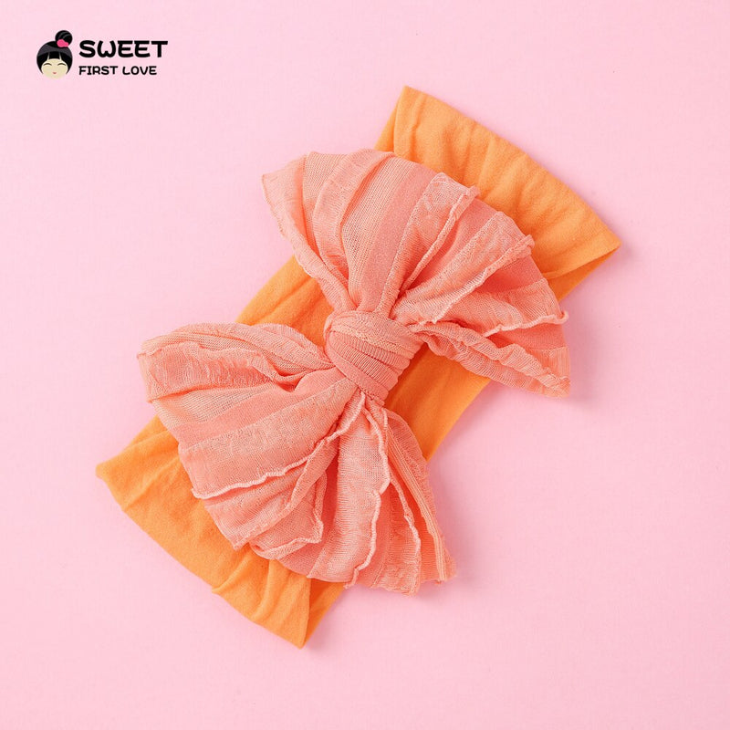 Big Bow Headwrap, Baby Headband, top knot headbands head wraps, Over Sized Bow Head wraps, Baby Headbands, Baby Girl Big Hair Bo